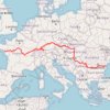 Euro 6 GPS track, route, trail
