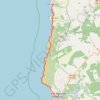 Rota Vicentina - Sentier des pêcheurs - Étape 1 GPS track, route, trail
