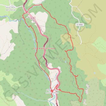 Rando L'escalette GPS track, route, trail