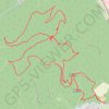 Saint dié M1 GPS track, route, trail