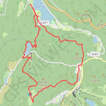 Randonnée Champis GPS track, route, trail