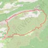 Sainte Baume par Riboux GPS track, route, trail
