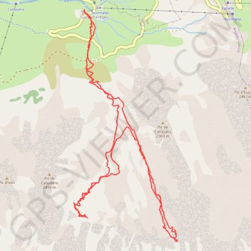 La Pègue GPS track, route, trail