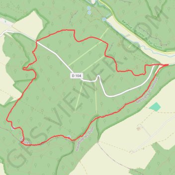 Messigny les sources GPS track, route, trail