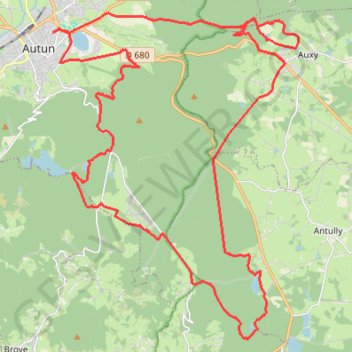 Étang de Martinet GPS track, route, trail