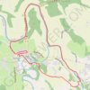 Châteaux et Bidouze à Bidache GPS track, route, trail
