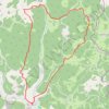 Sentier de Borrèze (canton de Salignac-Eyvigues) GPS track, route, trail