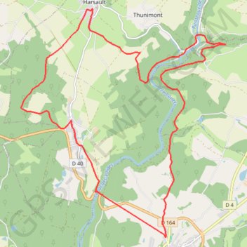 Chemins du Cœur des Vosges - Les Chicottes GPS track, route, trail