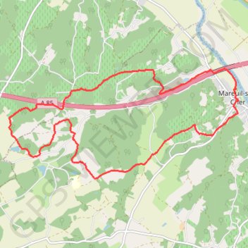 2023-01-15 08-16 GPS track, route, trail