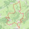 La Belle d'Entreroche - Ville-du-Pont GPS track, route, trail