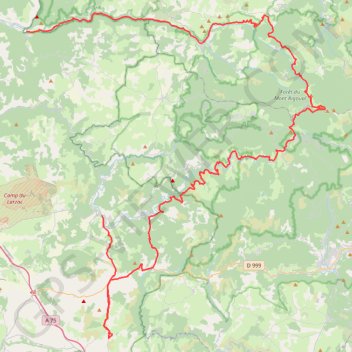 Circuit des 10 plus beaux villages de l'Aveyron - Le Rozier - Nant GPS track, route, trail