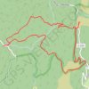 Les cascades d'Orgon GPS track, route, trail