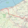 Calais (62100), Pas-de-Calais, Hauts-de-France, France - Lille (59000-59800), Nord, Hauts-de-France, France GPS track, route, trail