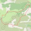 Traversée de la Montagne de Mare GPS track, route, trail