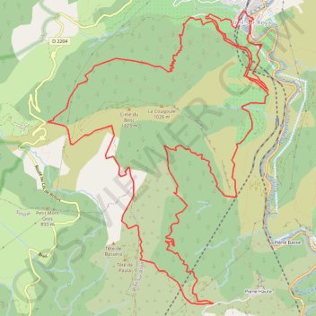 Breil - Piene Haute - Col de Brouis - Breil GPS track, route, trail