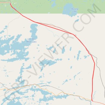 Upsala - Shebandowan GPS track, route, trail