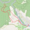 Saint-Matin d'Ardèche - Rochers de Castelviel GPS track, route, trail