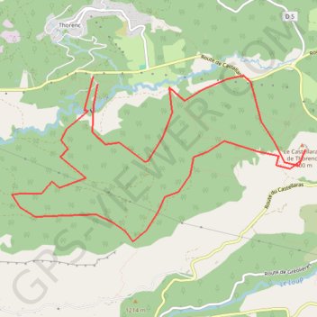 Castellaras GPS track, route, trail