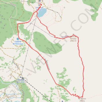 Randonnée Dent de Nendaz GPS track, route, trail
