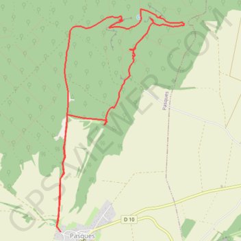 Grotte des Cèlerons - Roche Beudon GPS track, route, trail