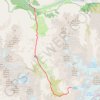 Lac des Rouies GPS track, route, trail