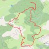 2023 08 25 - tete du Garnier gigaset GPS track, route, trail