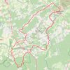 Circuit des Cimes Ardennaises 92km GPS track, route, trail