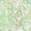 Pays Beaujolais - Pierres Dorées - Bois d'Oingt GPS track, route, trail