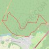 La Butte aux Gens d'Armes GPS track, route, trail