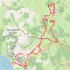 Gévaudan - Circuit des Monts du Tartas GPS track, route, trail