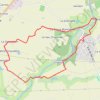 Sentier des coteaux - Chanzeaux GPS track, route, trail