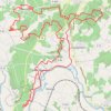 La montliardaise 2021 départ Moulidars GPS track, route, trail
