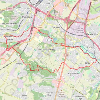 Parcours de la Jean-Maitre GPS track, route, trail