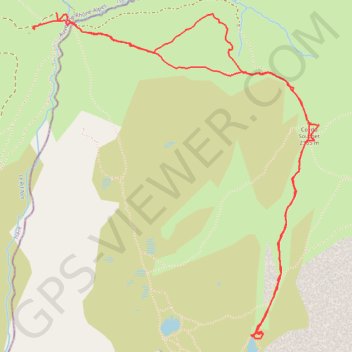 Lac Lérié GPS track, route, trail