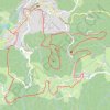 Jaujac Saint-Cirgues-de-Prades GPS track, route, trail