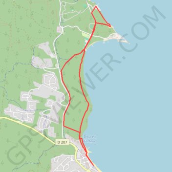 Etang de Maubuisson GPS track, route, trail
