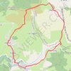 Saint-Croix en Jarez - Roches de Marlin GPS track, route, trail