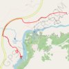 Upper Yellowstone Falls - North Rim Trail GPS track, route, trail
