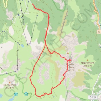 Dent de la Portetta, circuit de Plassa GPS track, route, trail