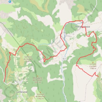 Col du Défens - Argens GPS track, route, trail