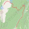 Rochers de Chalves depuis Pomarey (Chartreuse) GPS track, route, trail