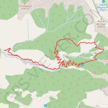 Les gorges de Saint Pierre - boucle GPS track, route, trail