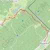 Bois d'Amont Bellefontaine GPS track, route, trail