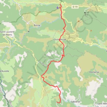 Ardeche_1 GPS track, route, trail