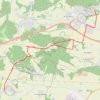 De Tellère près de la forêt de Bouconne à Lias GPS track, route, trail