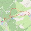 Lac brouffier raquette GPS track, route, trail