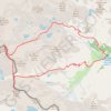 Cambalès, Aragon, Grande Fache depuis le refuge Wallon GPS track, route, trail