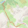 Lac d'Estaing - Crète du Lis GPS track, route, trail