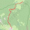 Crêt de l'Aigle, Par les Tours Saint Jacques GPS track, route, trail