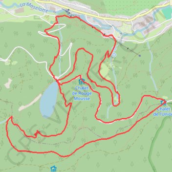 3007 GPS track, route, trail